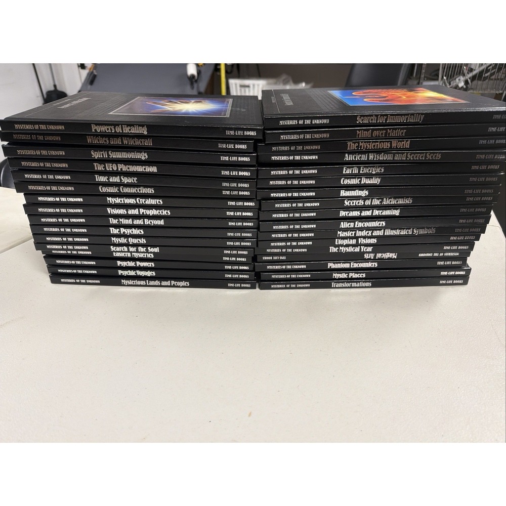 Time Life Mysteries of the Unknown Series Complete 33 Volume Set w/ Master Index